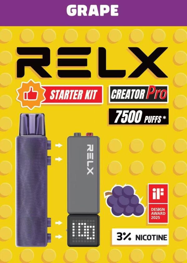 RELX悅刻積木7000口套裝(含主機)